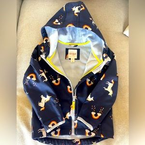 size 4T girls cat and jack rain jacket